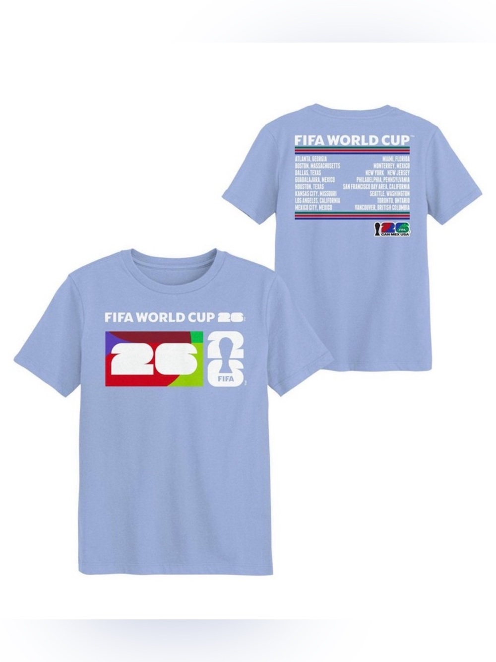 FIFA Youth Soccer World Cup Tour 2026 Short Sleeve Tee